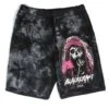 Death Season Black Lightning Dye Sweat Shorts -Layered Shop tildeathsweatshorts1
