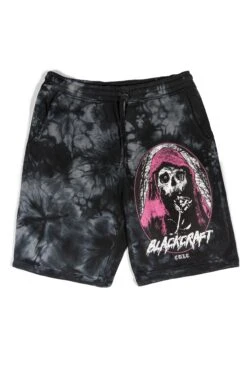 Death Season Black Lightning Dye Sweat Shorts