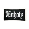 Unholy - Woven Patch -Layered Shop unholy patch mock1