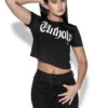 Unholy - Flowy Crop Tee -Layered Shop unholyflowycropfront2