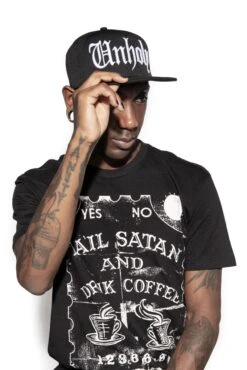 Unholy - Snapback Hat -Layered Shop unholysnap front1