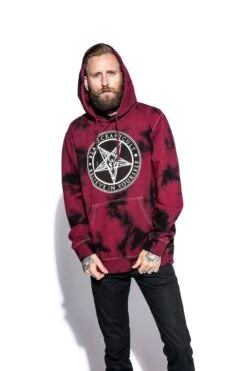 Believe In Yourself - Blood Moon Dye Hooded Pullover -Layered Shop unspecified 408536d6 7567 47af a79f e7274c025eec
