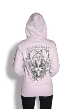 Winter Solstice - Pastel Hooded Pullover Sweater