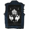 Wolf Star - Back Patch -Layered Shop wolf star backpatch mock website